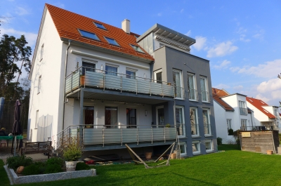 Exclusive 5 Zi-Maisonette Wohnung mit Terrasse, Balkon und großem Garten am Rotenberg in Wolkersdorf