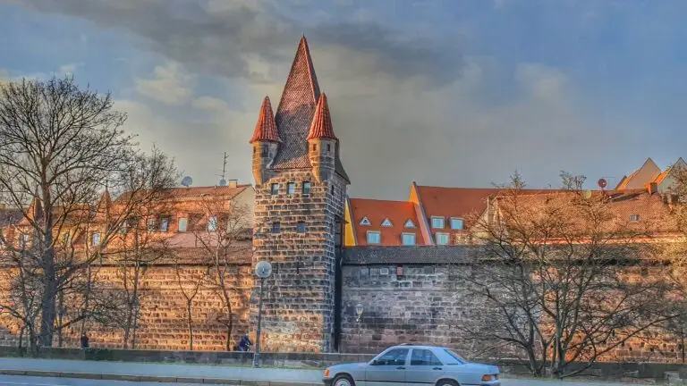 Nürnberg Altstadt Stadtmauer Lorenz