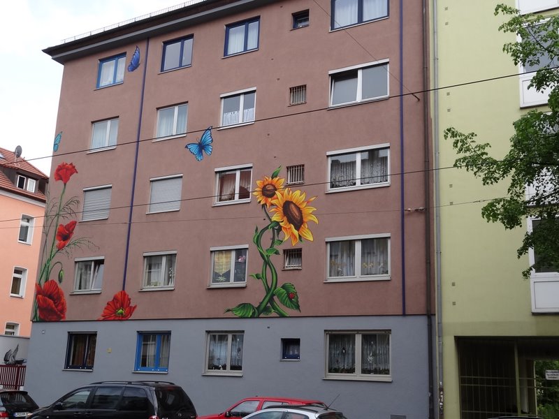 Haus Fassade Nürnberg