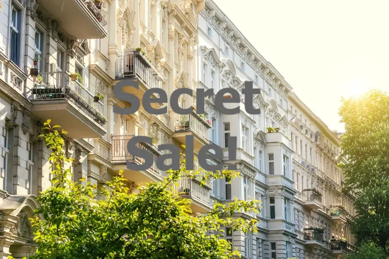 Secret Sale Häuser in der Stadt
