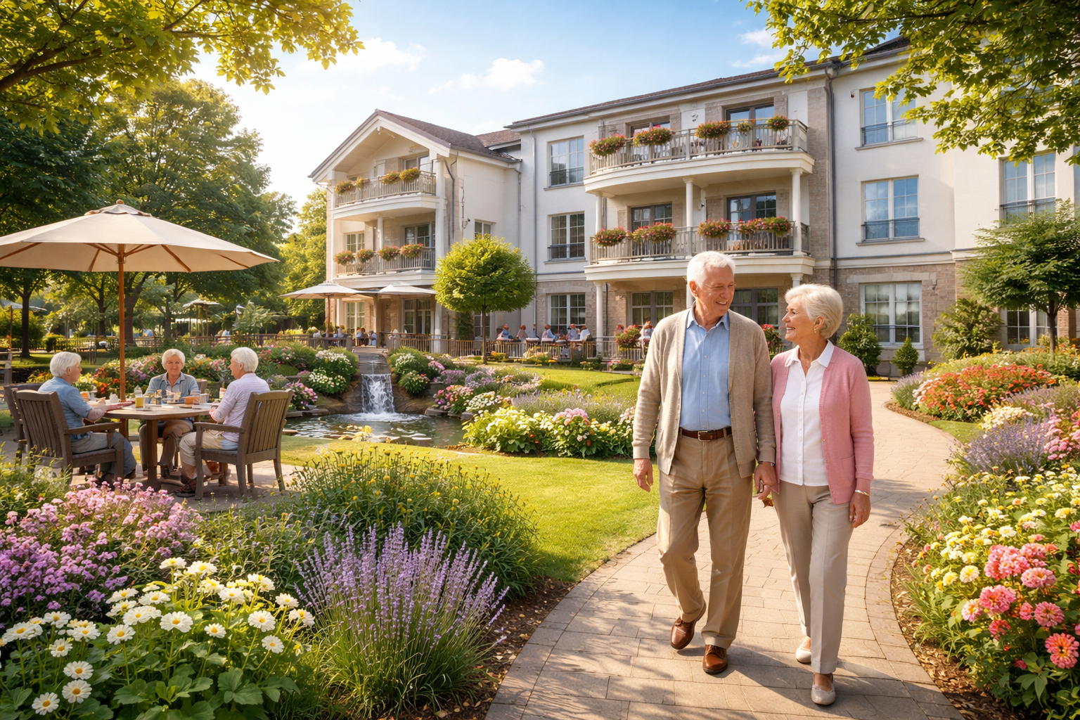 Seniorenresidenz Stein Besipielbil DallE